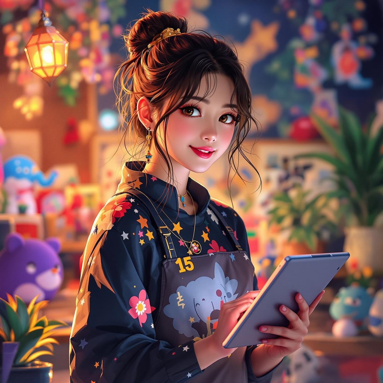 爱看互动短剧团队成员 - 苏雨晴，动画总监